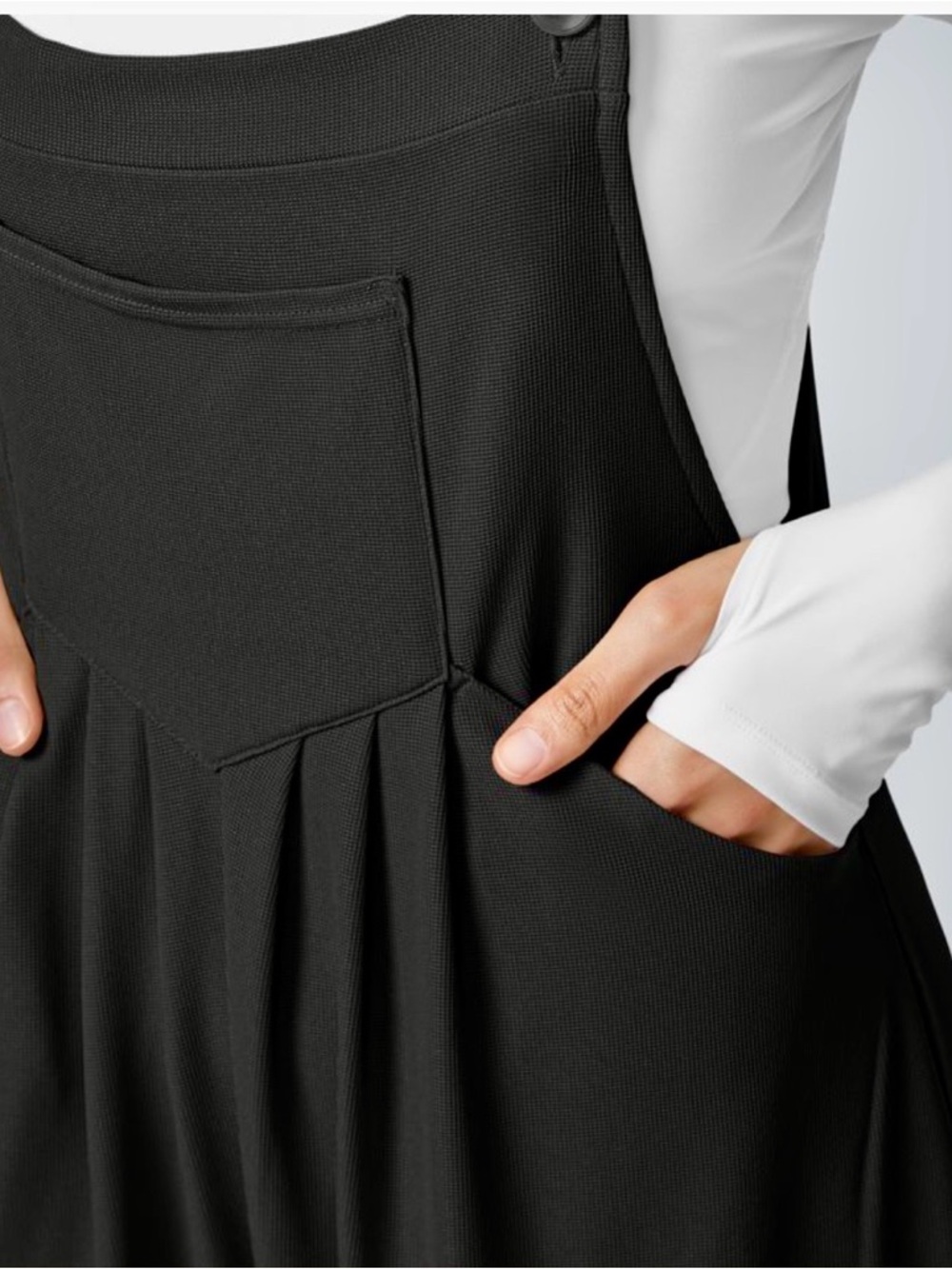 HALARA Black Wide-Leg Jumpsuit - Picture 4 of 4